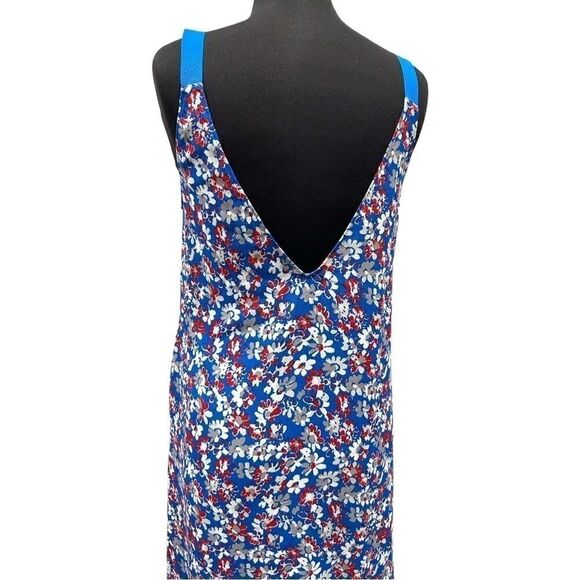 rag & Bone Estell Floral Crepe Sleeveless Midi Dress Sz S - Picture 8 of 14